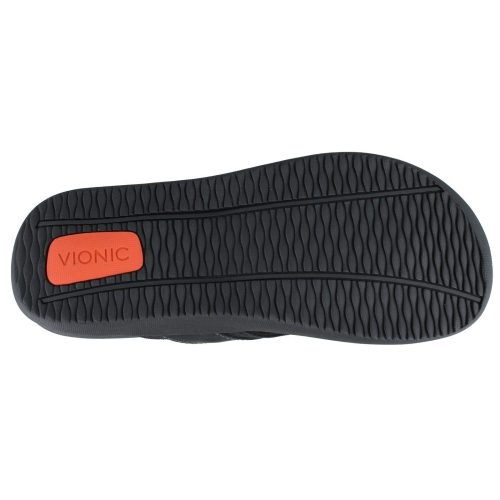 544TIDE BLK Mens Vionic Tide Sandal Black 5