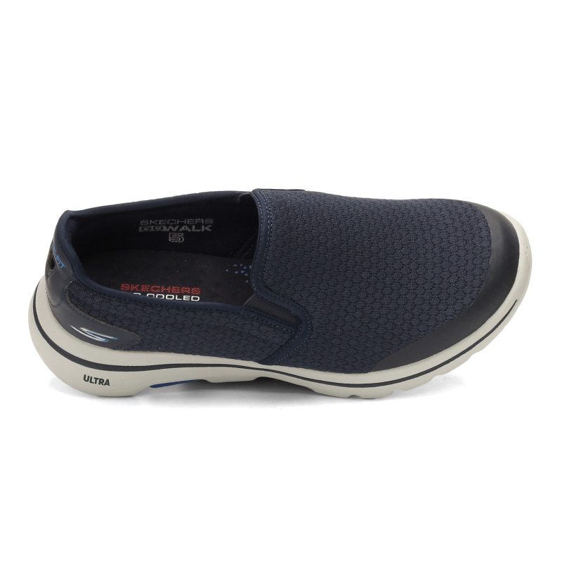 55510 Eww Nvy Mens Skechers Performance G Owalk 5 Apprize Slip On Wide Width Navy 5