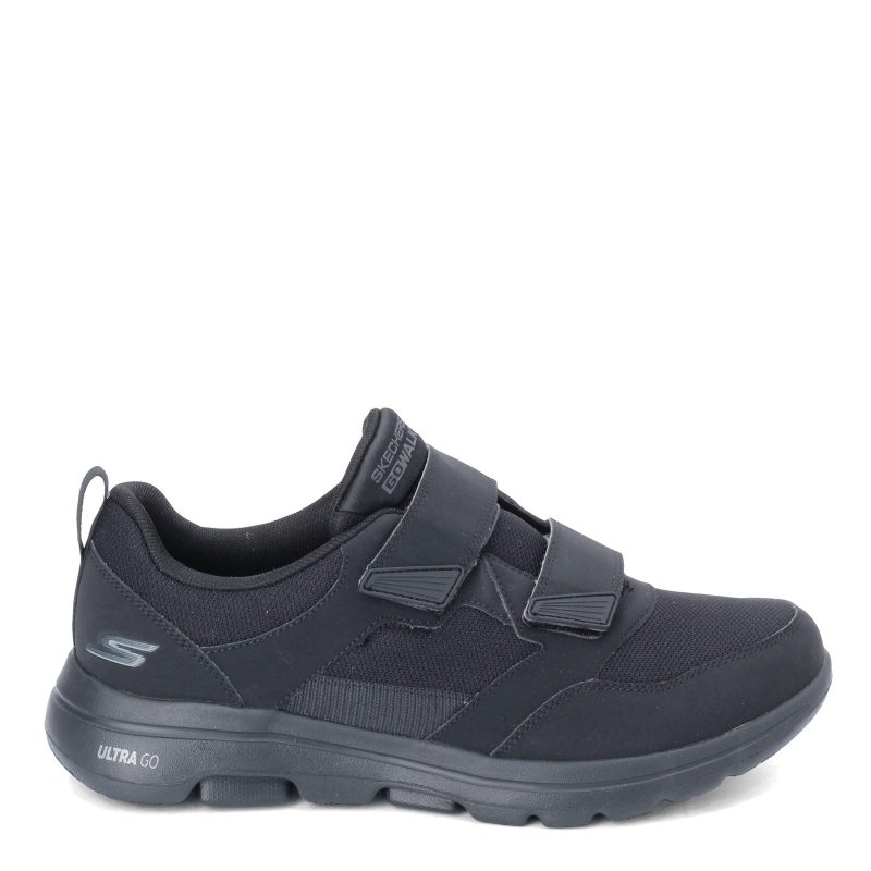 55515 Bbk Mens Skechers G Owalk 5 Wistful Sneaker Black 1