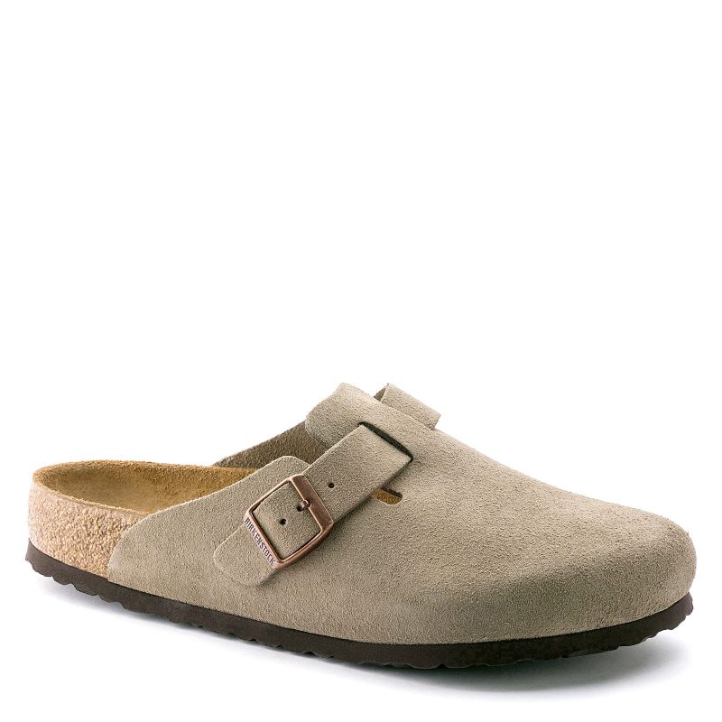 560773 N Birkenstock Boston Clog Narrow Width Taupe 35452689 abd2 4b96 93b3 490f395263e8