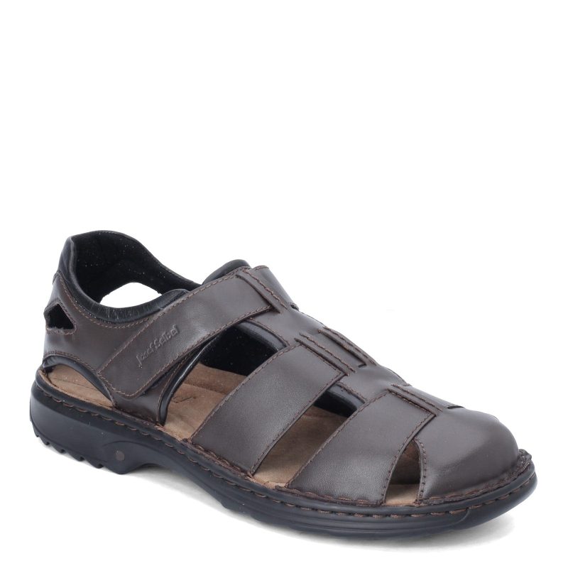 57008 23330 Mens Josef Seibel Jeremy Fisherman Sandal Brown