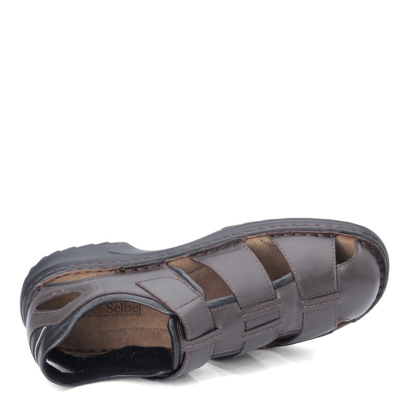 57008 23330 Mens Josef Seibel Jeremy Fisherman Sandal Brown 5