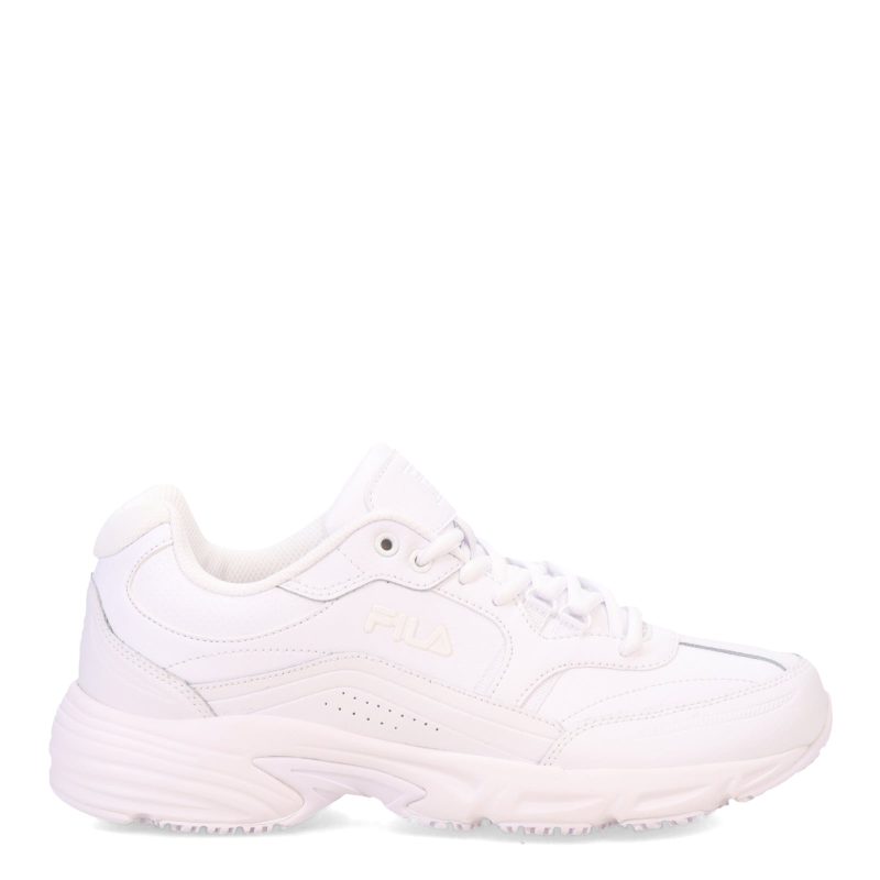 5SGW0002 100 Womens Fila Workshift Sneaker Wide Width White 1