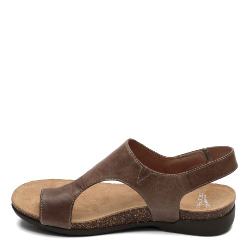 6024 795300 Womens Dansko Reece Thong Sandal Stone 3