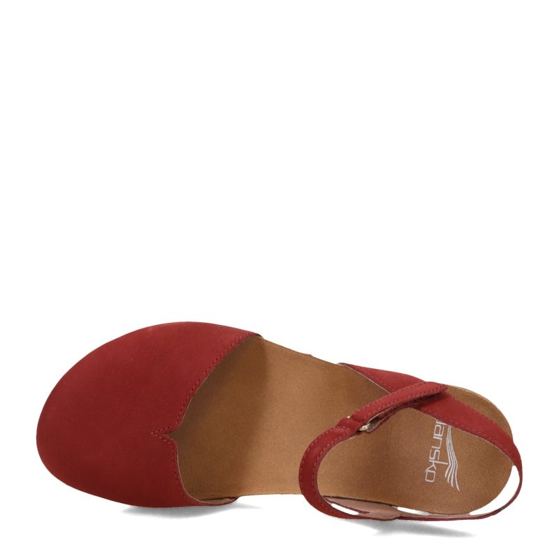 6025 225300 Womens Dansko Rowan Flat Cinnamon 5