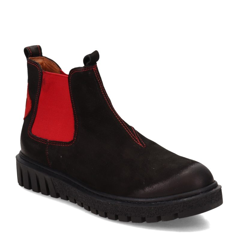 6027004 Womens Biza Jasper Boot Black Red