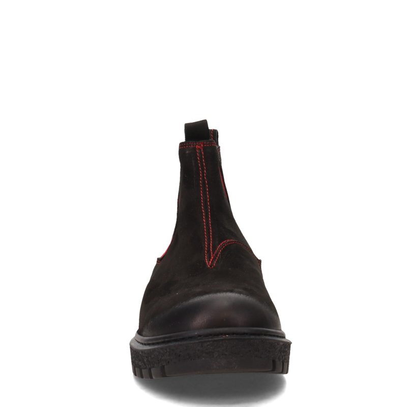 6027004 Womens Biza Jasper Boot Black Red 2