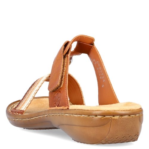 60821 24 Womens Rieker Regina Sandal Cayenne Pepper 4