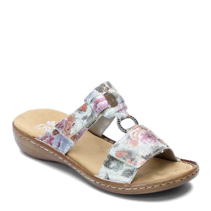 60885 90 Womens Rieker 608 Sandal Pastel Multi 4f218429 3055 4a2e b29d 99d1ae3ba664