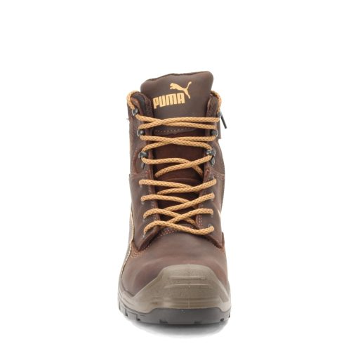 630655 Mens Puma Safety Conquest 7 Inch Ctx Waterproof Boot Brown 2