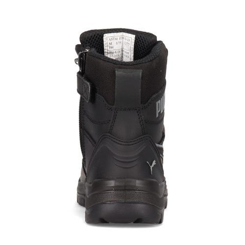 630735 Mens Puma Safety Conquest 7 Inch Ctx Waterproof Boot Black 4