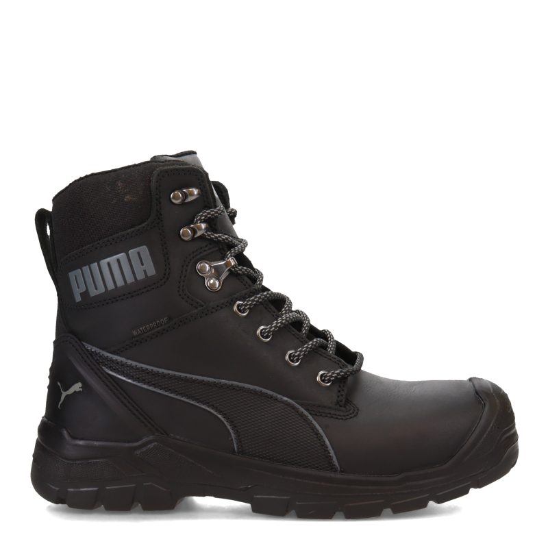 630905 Mens Puma Conquest 7 Inch Soft Toe Work Boot Black 1 237e296c 99e4 4264 a8d9 624c9b06828e