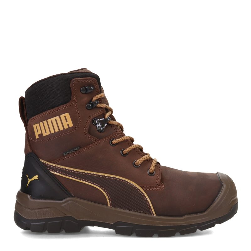 630915 Mens Puma Conquest 7 Inch Soft Toe Work Boot Brown 1 d943b35d a2ad 41ef a455 1de4df8b8303