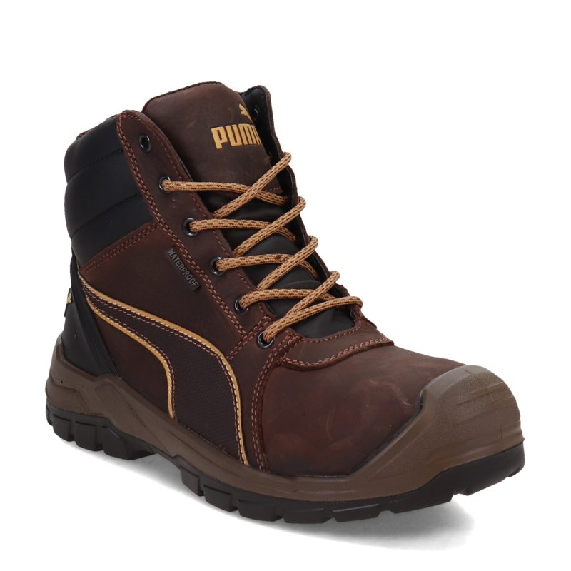 630925 Mens Puma Safety Tornado 6in Soft Toe Boot Brown c25079ac 9fe0 4191 9343 761343e8addc