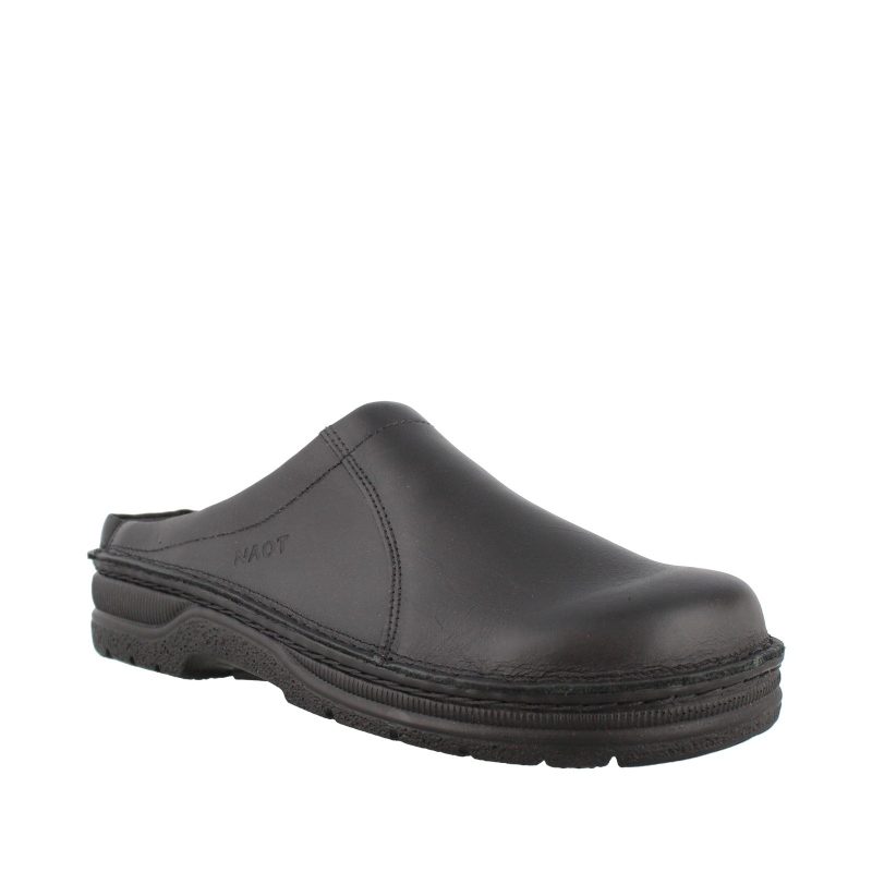 63211 034 Mens Naot Bjorn Clog Black 1