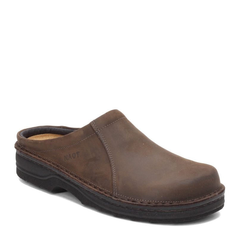 63211 E08 Mens Naot Bjorn Clog Brown Nbk