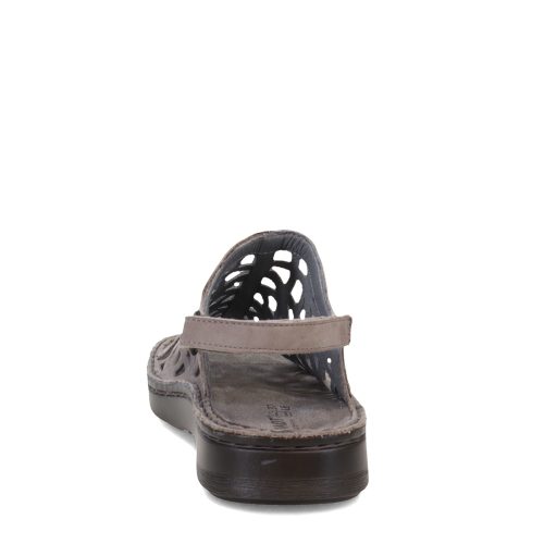 63417 BA8 Womens Naot Amadora Sandal Grey Nubuck 4