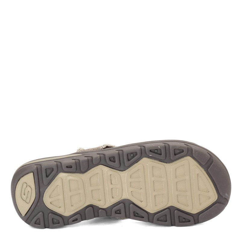 64152 Choc Mens Skechers Relaxed Fit Supreme Bosnia Sandal Chocolate 6