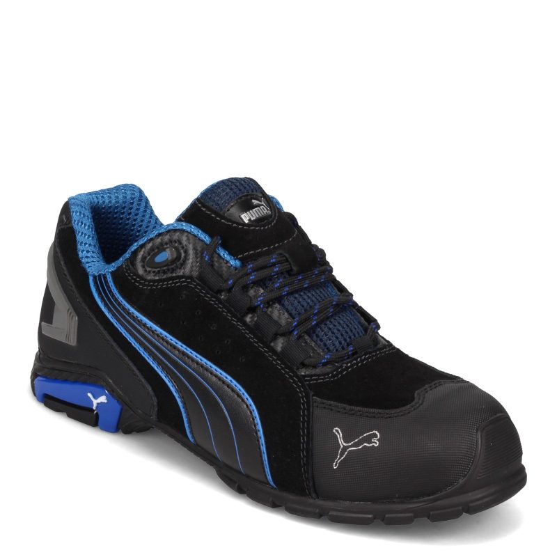 642755 Mens Puma Safety Rio Low Work Shoe Black