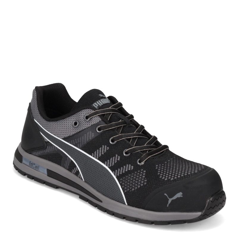 643165 Mens Puma Safety Elevate Low Work Shoe Black