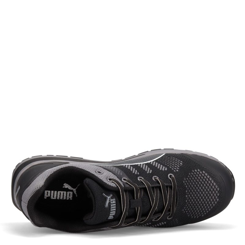 643165 Mens Puma Safety Elevate Low Work Shoe Black 5