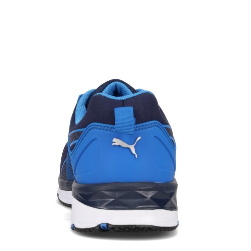 643855 Mens Puma Safety Velocity 20 Low Work Shoe Blue 4