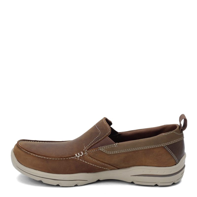 64858 DSCH Mens Skechers Relaxed Fit Harper Forde Slip On Desert 3