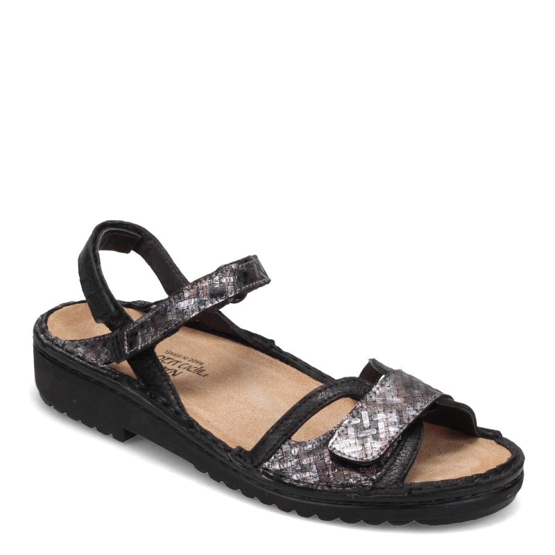 66703 Nsd Womens Naot Aeres Sandal Metallic