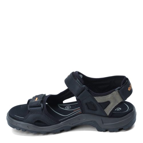 69564 50034 Mens Ecco Yucatan Sandal Black 3