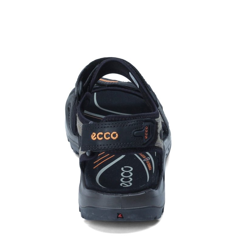 69564 50034 Mens Ecco Yucatan Sandal Black 4