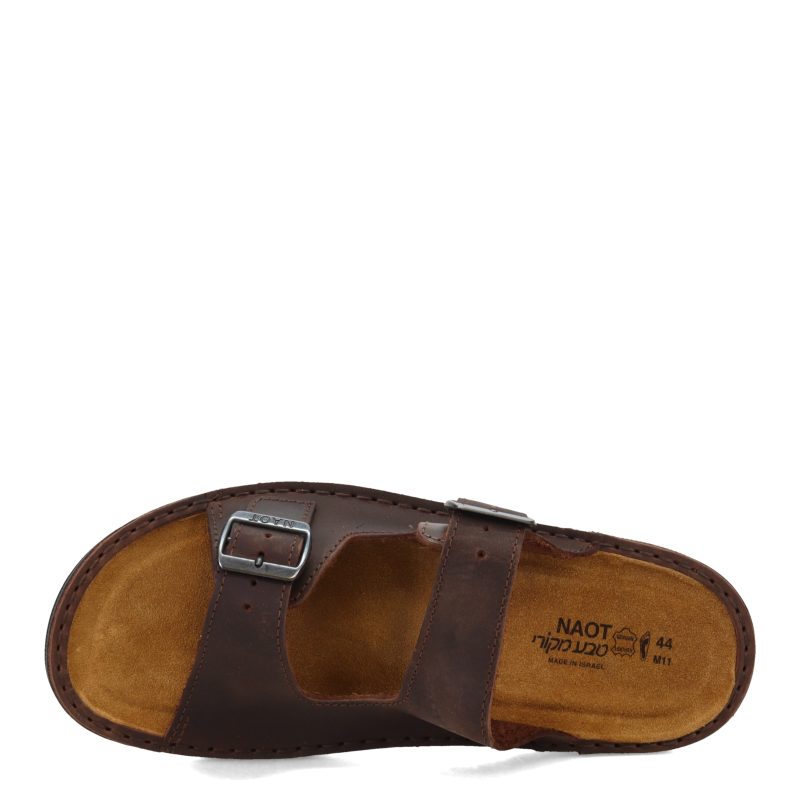 69901 483 Mens Naot Mikael 2 Sandal Brown Crazy Horse 5