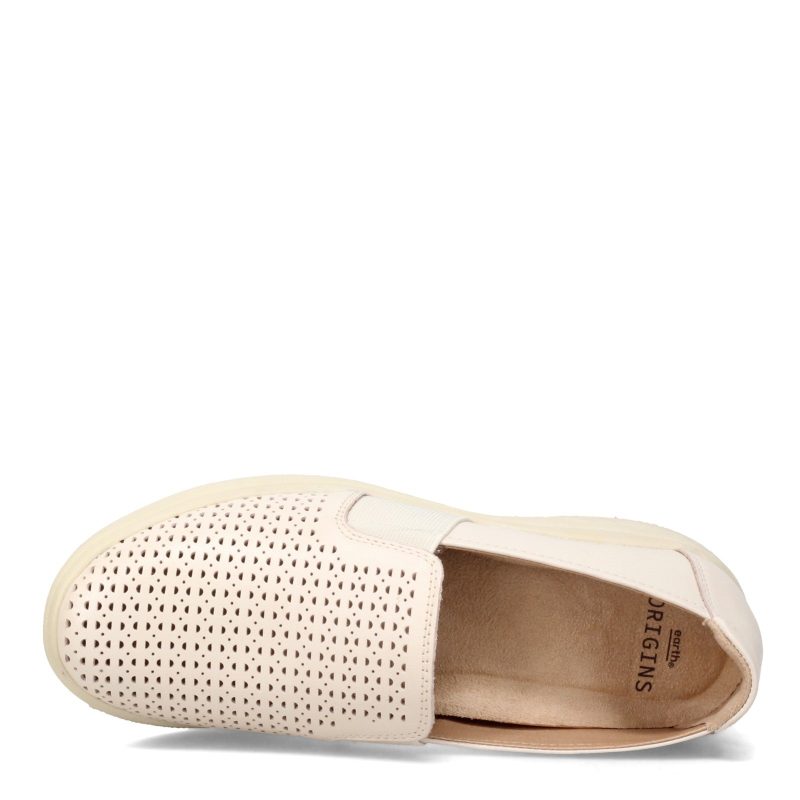 7207725W 109 Womens Earth Origins Elin Slip On White 5