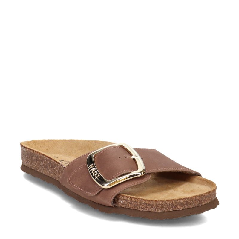 7295 EE6 Womens Naot Maryland Sandal Brown