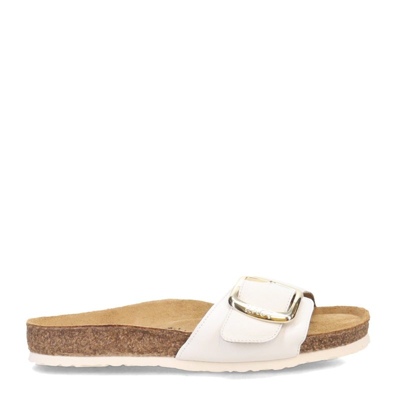 7295 H63 Womens Naot Maryland Sandal White 1