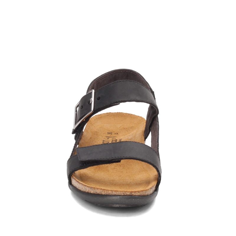 7408 B93 Womens Naot Norah Sandal Black White 2