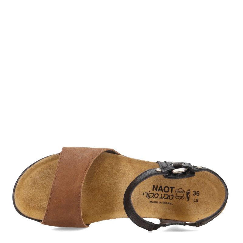 7437 SNR Womens Naot Brown 5