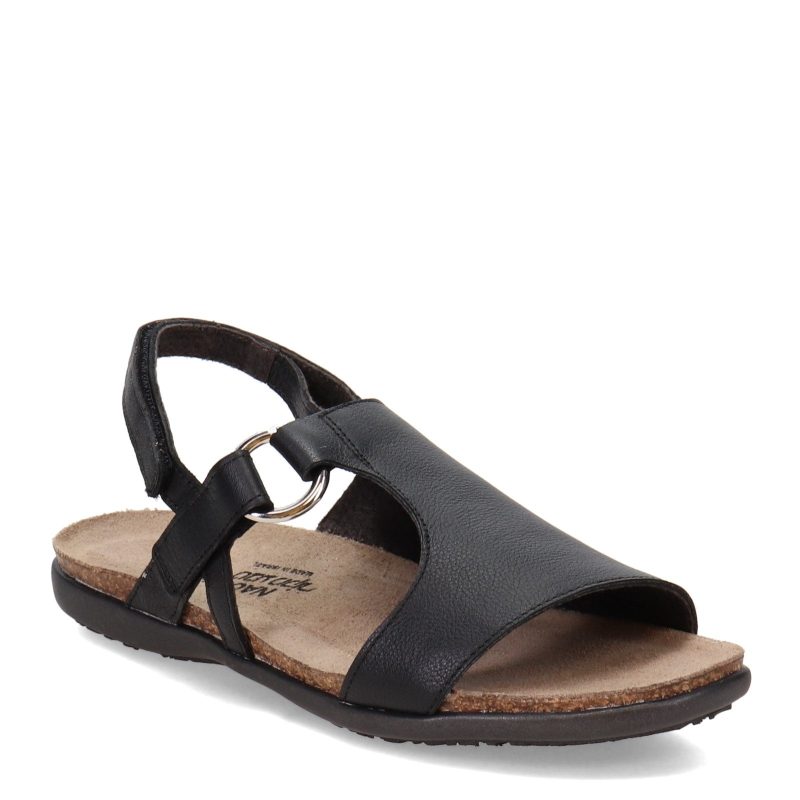 7457 BA6 Womens Naot Olivia Sandal Black