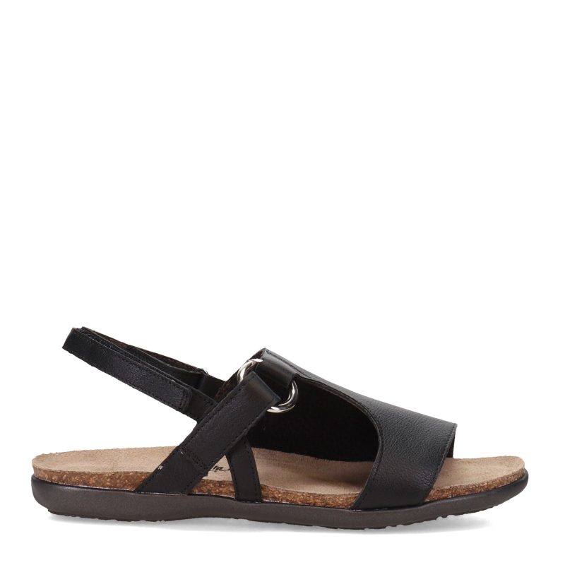 7457 BA6 Womens Naot Olivia Sandal Black 1