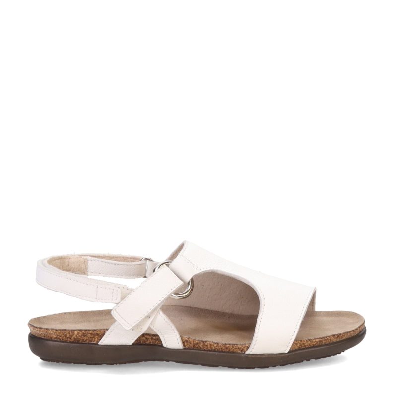 7457 H63 Womens Naot Olivia Sandal White 1