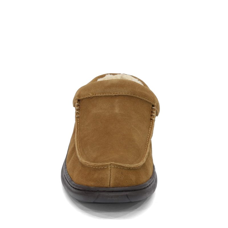 7529 Mens Lb Evans Edmonton Slipper Tan Suede 2 fcf17126 7fab 493f ad2b e41c3182e82f