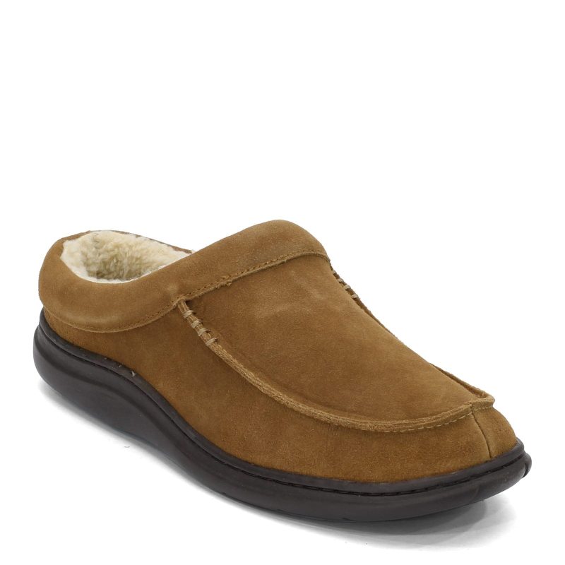 7529 Mens Lb Evans Edmonton Slipper Tan Suede d9309d38 f409 4aff a8b1 2d13e52f954c