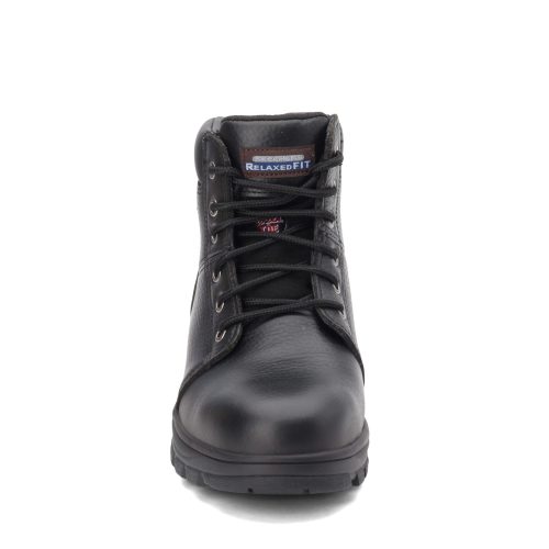 76561 W Blk Womens Skechers Workshire Peril St Boot Wide Width Black 2