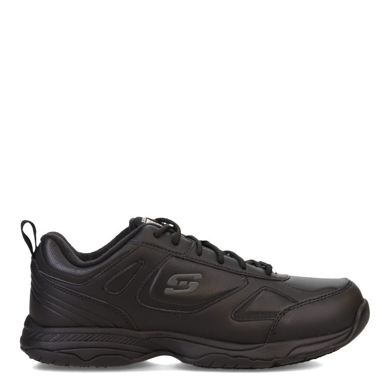 77111 BLK Mens Skechers Dighton Sr Sneaker Black 1