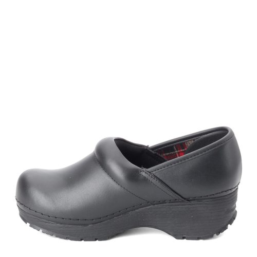 77227 Blk Womens Skechers Clog Sr Candaba Work Shoe Black 3