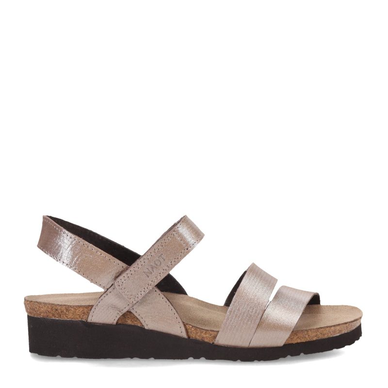 7806 B33 Womens Naot Kayla Sandal Silver 1