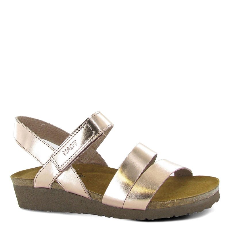 7806 C61 Womens Naot Kayla Sandal Rose Gold