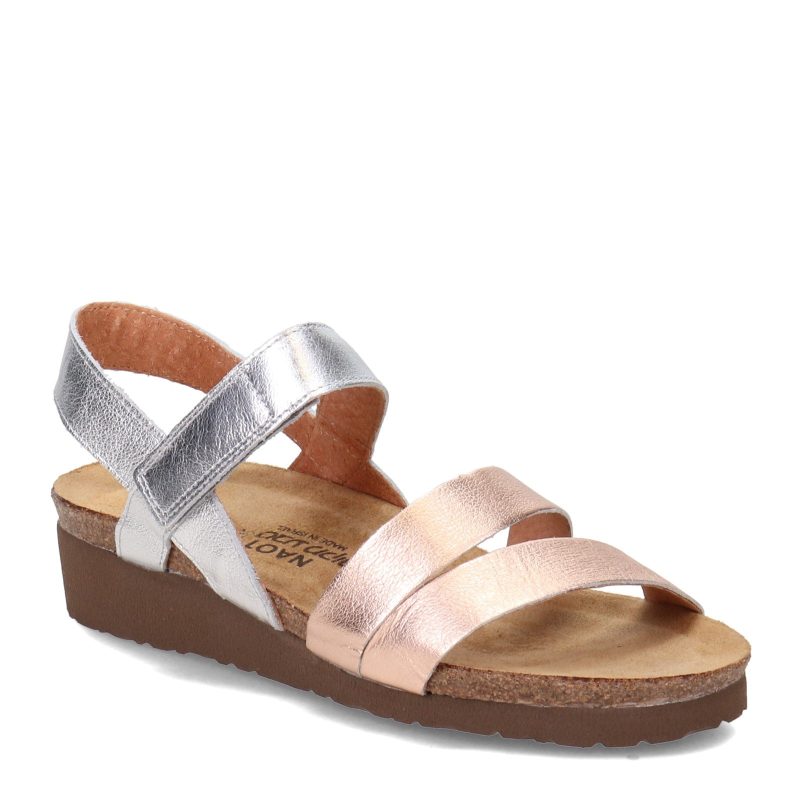 7806 NUX Womens Naot Kayla Sandal Silver