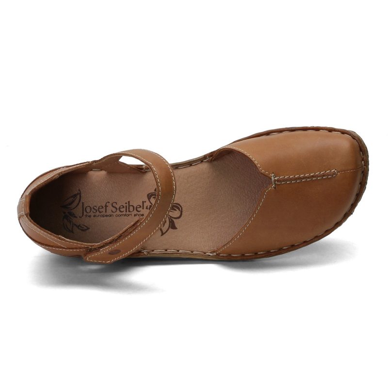 79542 727370 Womens Josef Seibel Rosalie 42 Sandal Cognac 5