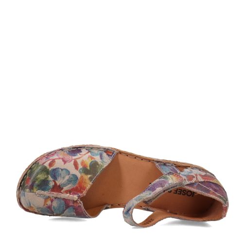 79542 854760 Womens Josef Seibel Rosalie 42 Sandal Multi Floral 5