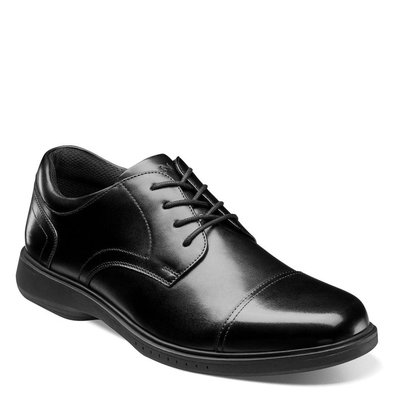 84944 001 Mens Nunn Bush Kore Pro Cap Toe Oxford Black